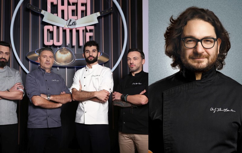 Florin Dumitrescu a vorbit cu noii jurați de la „Chefi la cuțite”, după ce Antena 1 i-a anunțat oficial. Ce le-a transmis bucătarul
