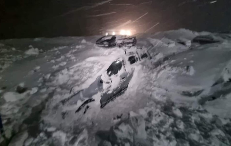 Cabana Capra, lovită de o „avalanșă de 2 kilometri lungime”. Alte șapte avalanșe au avut loc în zonă. Noi detalii despre fenomen