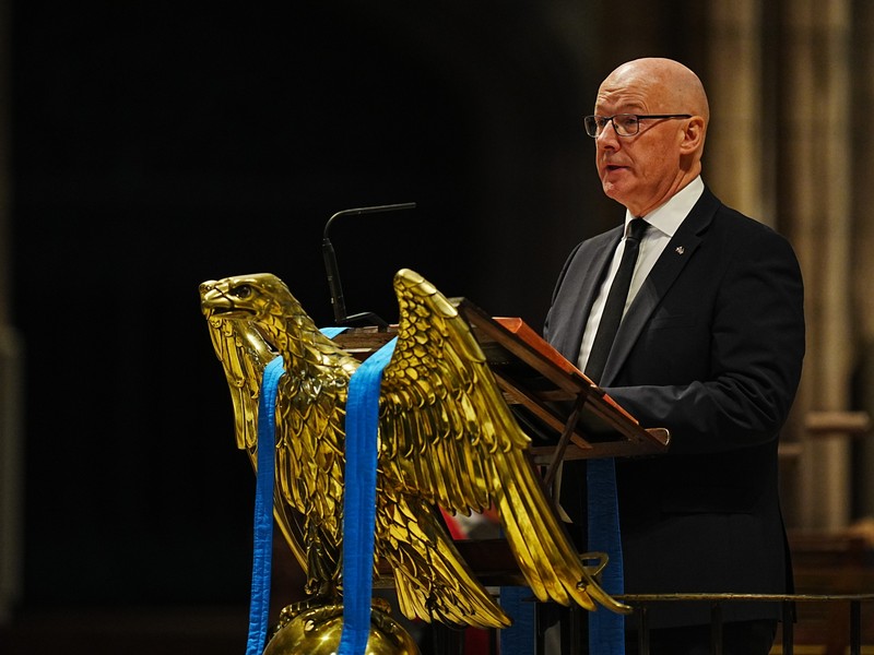 premierul scoțian John Swinney (SNP)