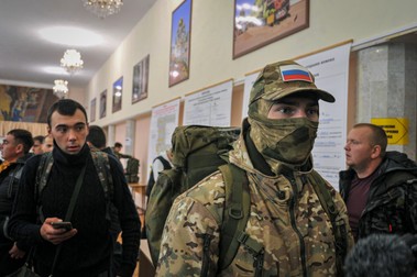 Recruții ruși sunt neantrenați, spune soldatul rus. Foto: EPA