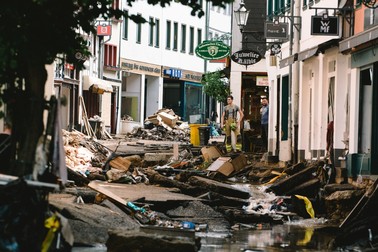 Stradă din orașul Bad Muenstereifel, aflat în vestul Germaniei |  | Foto: Profimedia