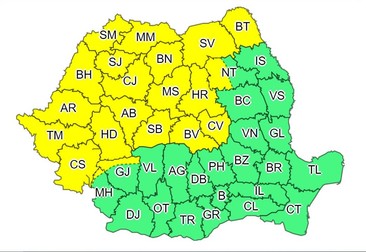 Sunt vizate județele Timiș, Arad, Bihor, Satu Mare, Sălaj, Maramureș, Bistrița-Năsăud, Cluj, Mureș, Harghita, Alba, Sibiu, Brașov, Covasna, Hunedoara, Caraș-Severin, Suceava, Botoșani, Neamț și porțiuni din Mehedinți și Gorj.
