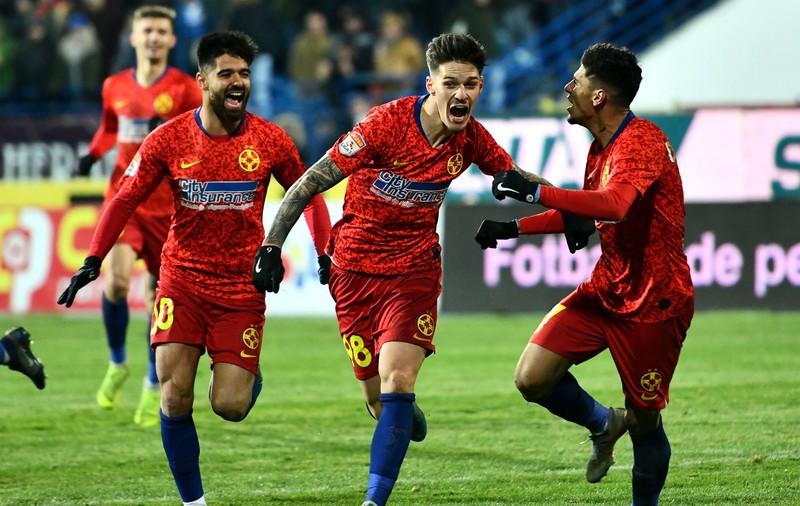 Liga 1, etapa a 21-a. FCSB a învins clar la Viitorul. CFR Cluj bate Astra și e din nou lider
