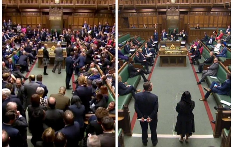 Imaginea efectelor pandemiei în Parlamentul britanic. Cum a arătat Camera Comunelor în ultima zi înainte de închidere