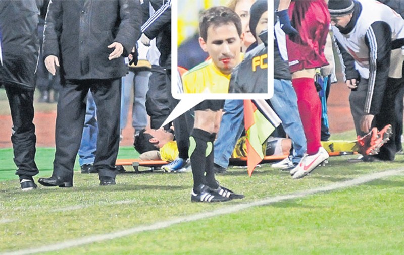 Cadu K1. Fundaşul portughez de la CFR Cluj i-a rupt cinci dinţi bulgarului Milanov, de la Vaslui
