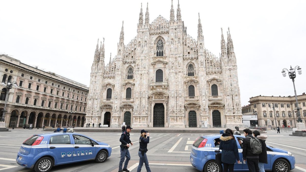 Milano a intrat în carantină în primăvară, dar virusul era prezent acolo din decembrie FOTO: EPA