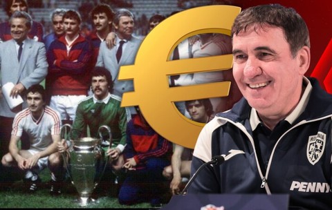 Gică Hagi, indemnizație de la stat! Câți bani primesc jucătorii Stelei de la Sevilla care au câștigat Cupa Campionilor Europeni