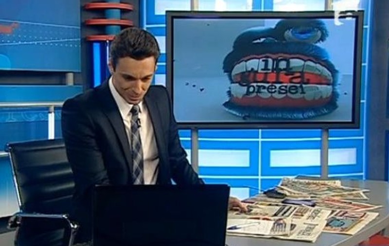 Mircea Badea a dansat şi a cântat pe melodia "Mitică la brutărie" | VIDEO