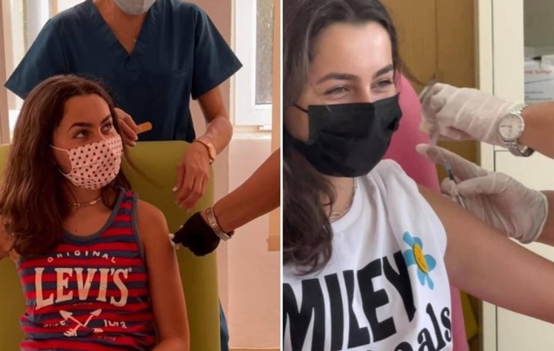 Mesajul unei tinere de 14 ani, după ce s-a vaccinat: Vreau să fiu protejată, să copilăresc cât mai mult timp alături de bunici