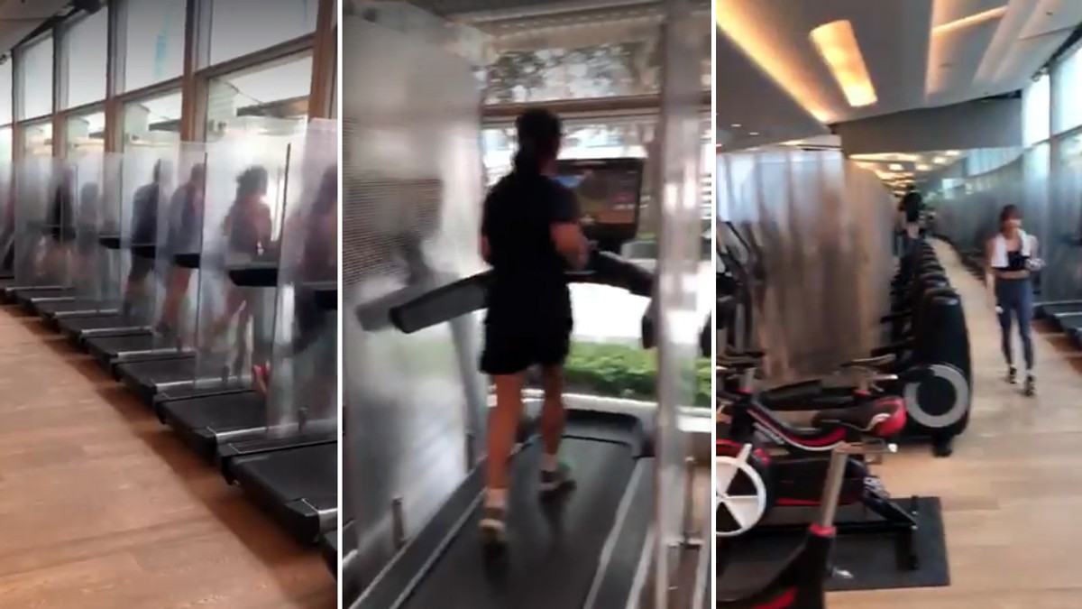 Sala de fitness din Hong Kong