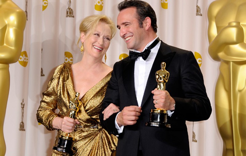 OSCAR 2012 | The Artist, cel mai bun film. Meryl Streep şi Jean Dujardin, Oscar pentru rol principal. Vezi lista câştigătorilor  