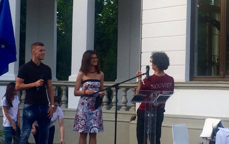 De Ziua Franței, ”ceferistul” Nouvier a premiat câștigătoarea Cupei Liceelor din Cluj-Napoca