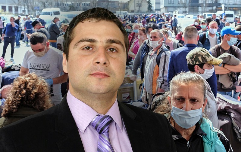 Primarul comunei carantinate din Suceava, motivări halucinante despre cum a dat adeverințe ca să plece zeci de oameni la muncă în Germania, de la aeroportul din Cluj