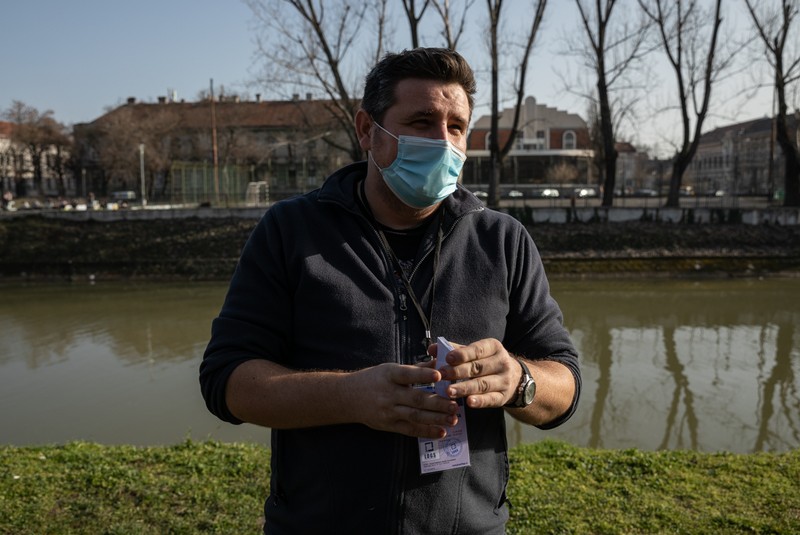 Flavius Ilioni-Loga se îngrijește ca migranții din Timișoara să aibă ce mânca