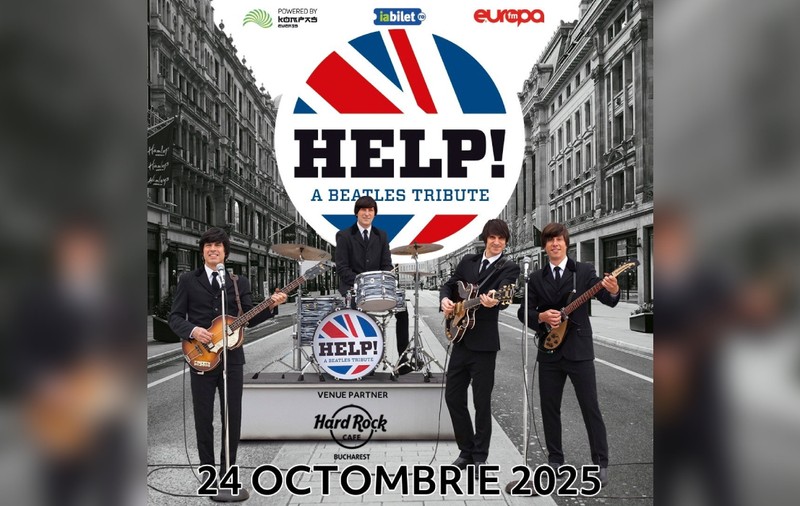 „HELP!” – Beatles Tribute Live la București. O seară în care magia Fab Four prinde din nou viață