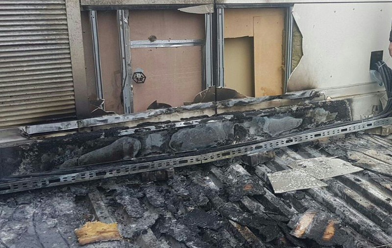 Incendiu pe o terasă de la Mall Plaza, din Drumul Taberei