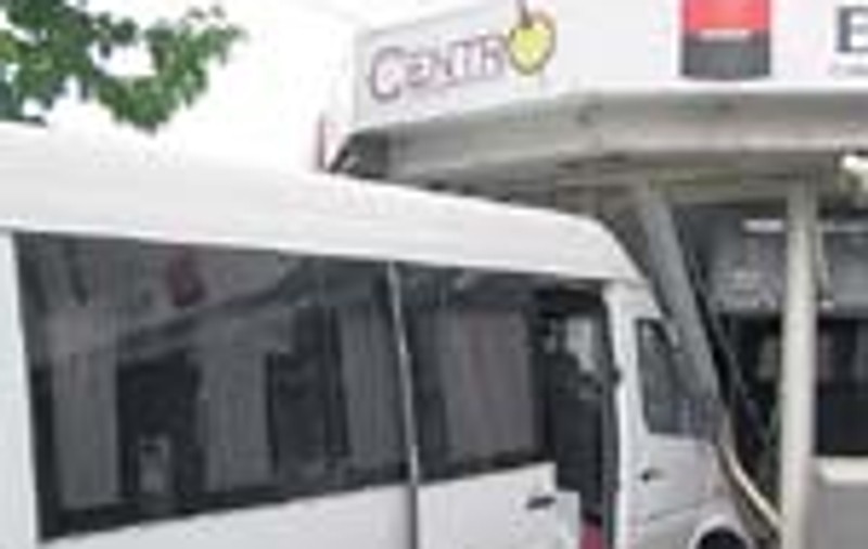 A 'parcat' microbuzul in banca