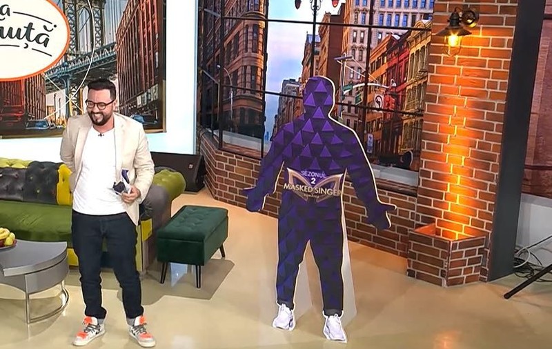 Anunțul lui Cătălin Măruță despre prezentatorul sezonului 2 „Masked Singer România”