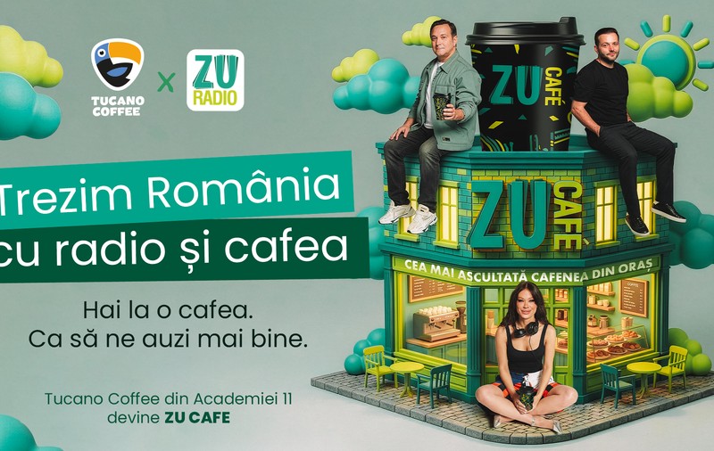 Radio ZU transformă Tucano Coffee - Academiei  în ZU CAFE
