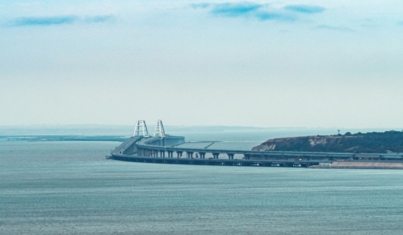 Podul Kerch, podul Crimeei, panoramă 2019, Foto: Profimedia Images