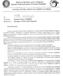 Documentul în care APM Argeş explică de ce a avizat favorabil împuşcarea unui urs în Sălătrucu