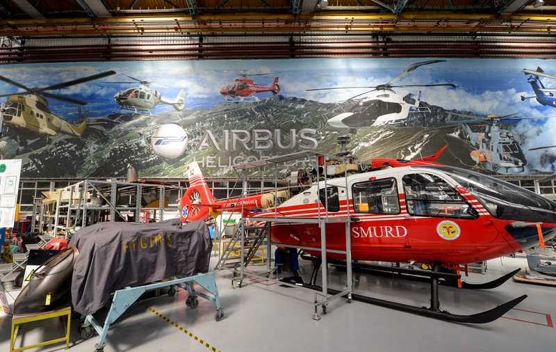 Elicoptere Airbus şi Eurocopter din toată lumea sunt reparate şi modernizate în România