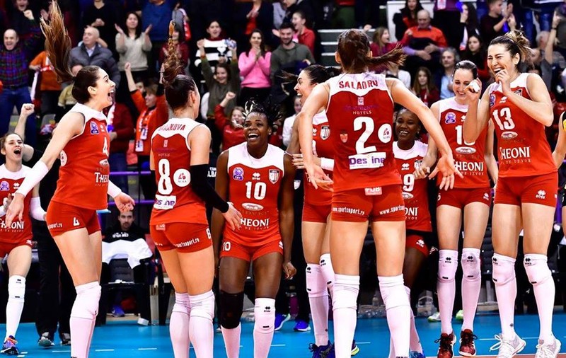 Cupele Europene la volei feminin 2018. CSM Târgoviște și Știința Bacău, eliminate. Alba Blaj, victorie dramatică cu Mulhouse
