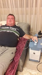 Gabriel Rotaru a închiriat un aparat de oxigen pentru acasă