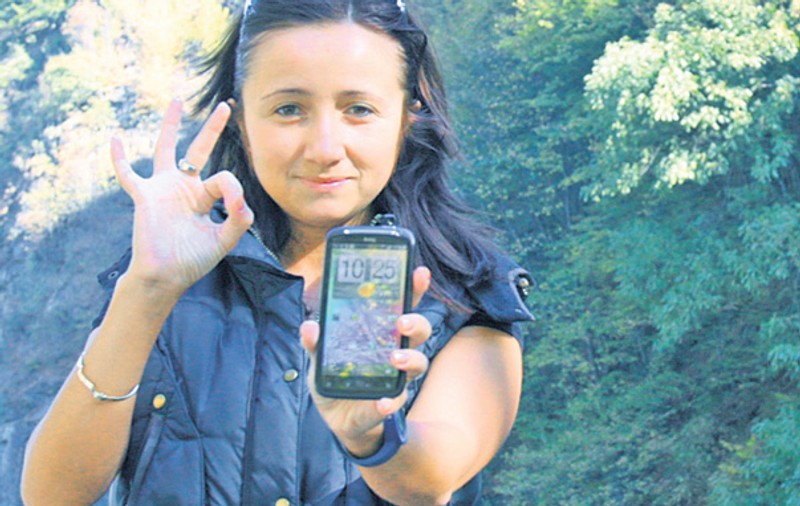 HTC Sensation, telefonul care ne-a ghidat pe munte