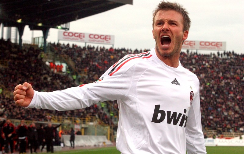David Beckham, dezorientat pe teren