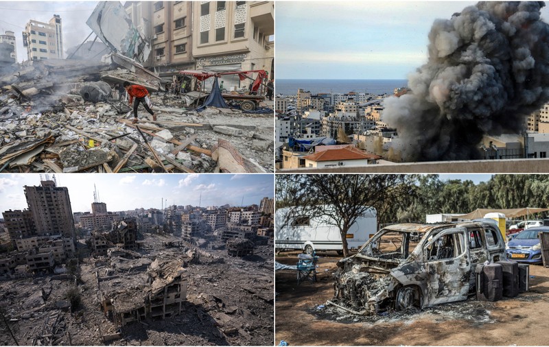 LIVETEXT Hamas a lansat un nou val de rachete, urmat de un atac al Hezbollah dinspre sudul Libanului. Cum a răspuns Israelul