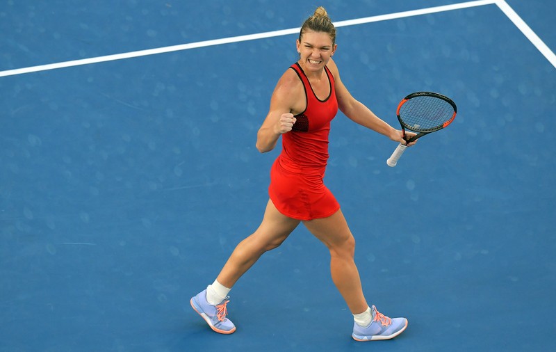 Simona Halep acuză dureri la glezna stângă: ”Am avut un bandaj foarte strâns şi m-am putut mişca”