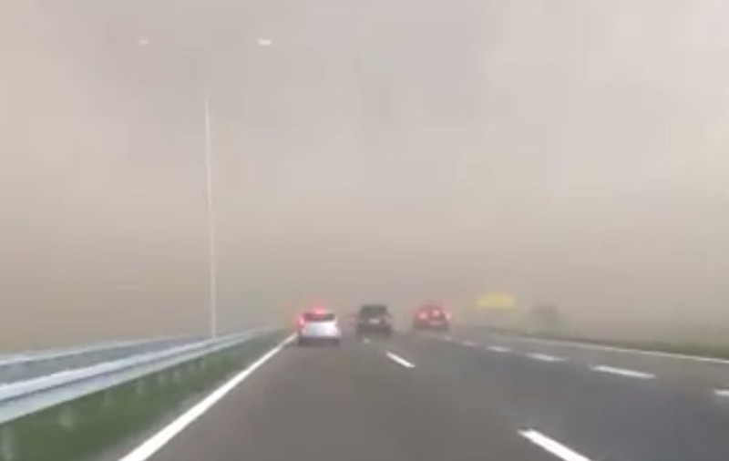 VIDEO | Furtuna de la Timișoara, filmată lângă Belgrad. Imagini spectaculoase