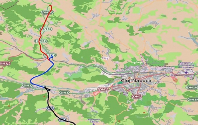 Un tronson din Autostrada Transilvania va fi relocat. S-a proiectat după hărți vechi de 50 de ani