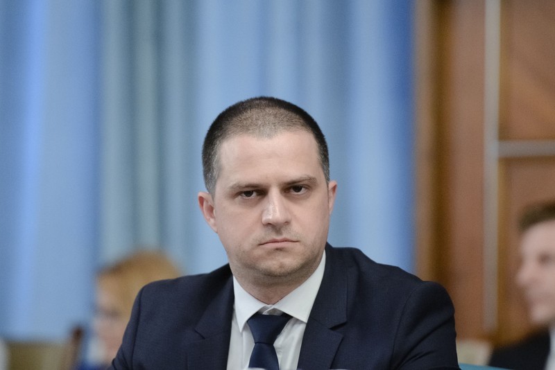 Bogdan Trif, ministrul Turismului, participa la sedinta de Guvern, miercuri, 24 aprilie 2019, la Palatul Victoria din Bucuresti. ALEXANDRU DOBRE / MEDIAFAX FOTO