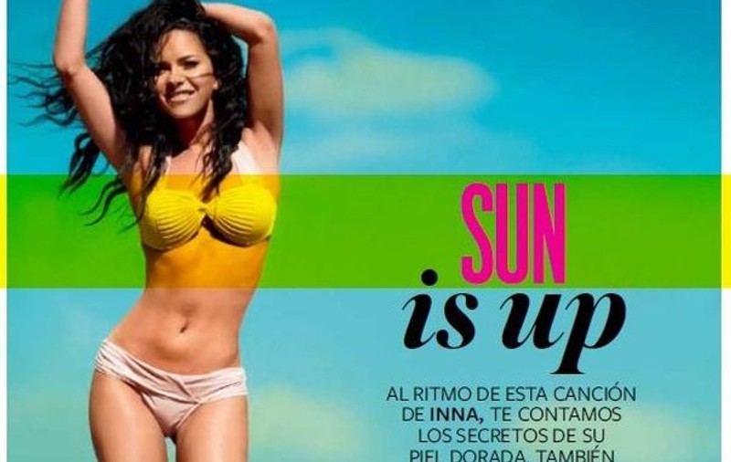 Fotografiile cu care Inna a strâns zeci de mii de like-uri. Ţie îţi place cum arată cântăreaţa în costum de baie?