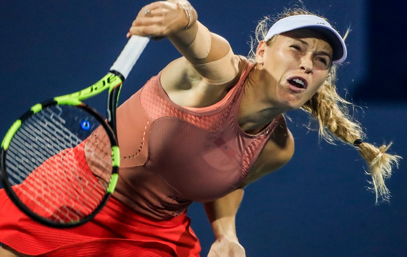 Wozniacki a abandonat în turul al doilea la turneul de la Cincinnati. Pliskova și Muguruza, eliminate | VIDEO
