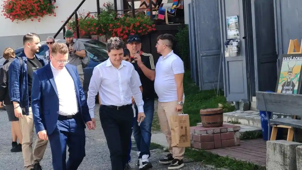Nicușor Dan, la Roșia Montană