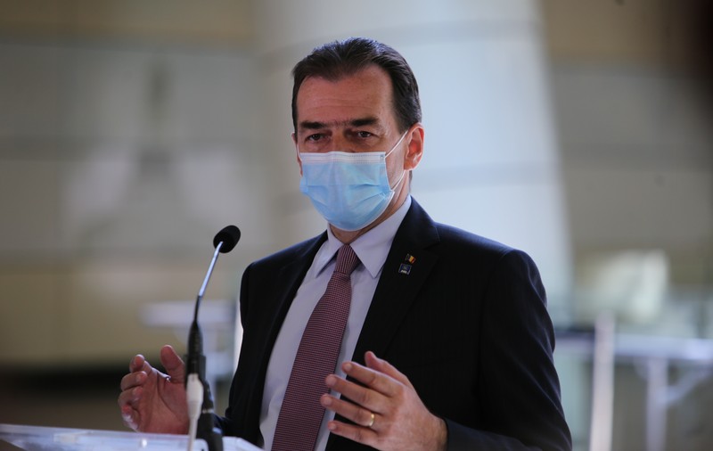 Ludovic Orban, control la DSP București, în ziua în care România a raportat 3.500 de cazuri noi de COVID: "A fost introdus un nou sistem de call-center"