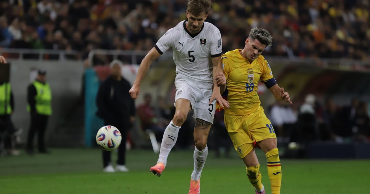 România - Austria, meci câștigat de tricolori cu scorul de 1-0 pe Arena Națională din București | Foto: Dumitru Angelescu (Libertatea)