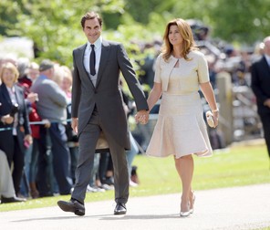 Roger Federer și Mirka, soția lui (FOTO: HEPTA)