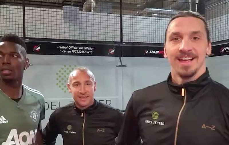 Zlatan Ibrahimovic investește în padbol | VIDEO