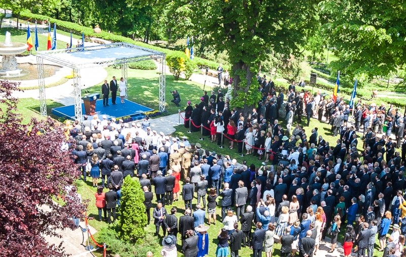 VIDEO. Recepție de Ziua Europei, la Palatul Cotroceni. Discursul președintelui Klaus Iohannis