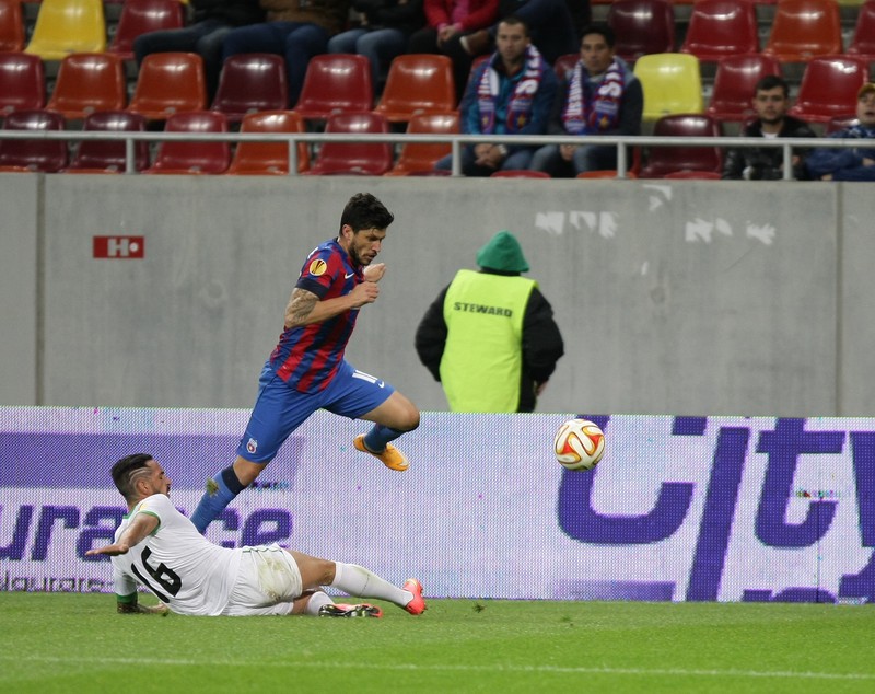 VIDEO&FOTO / LIGA EUROPA: Steaua - Rio Ave 2-1. A decis Raul Rusescu