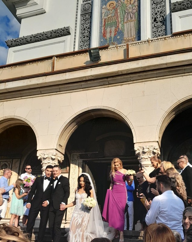 Prezentatoarea Nasrin Ameri s-a căsătorit religios. Nașii Valentina Pelinel și Cristi Borcea au atras atenția tuturor
