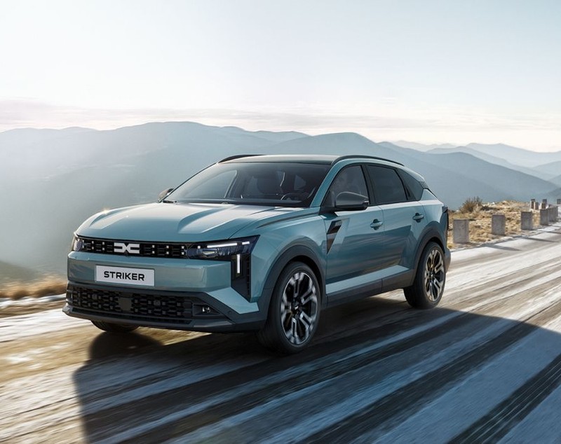 Primele imagini cu Dacia Striker, mașina mai mare decât Bigster și care are un preț de pornire de sub 25.000 de euro