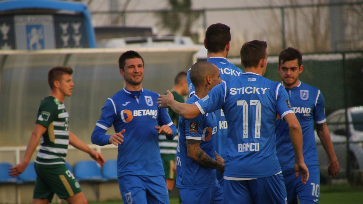CSU Craiova este cea mai în formă echipă din Liga 1