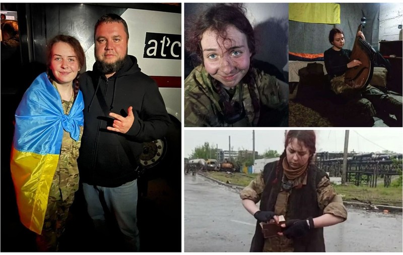 Rușii au eliberat-o pe Ekaterina, „Pasărea Mariupolului”, tânăra de 21 de ani filmată în timpul luptelor din uzina Azovstal cântând imnul Ucrainei