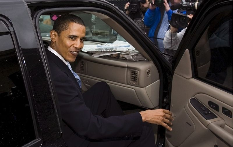 Limuzina pe care o va folosi Obama, mai frumoasă ca a lui Bush