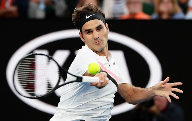 Roger Federer a egalat recordul de victorii consecutive obținute în primul tur la un turneu de Mare Șlem, în era Open